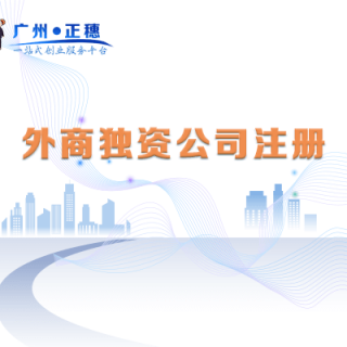 外商獨資公司注冊
